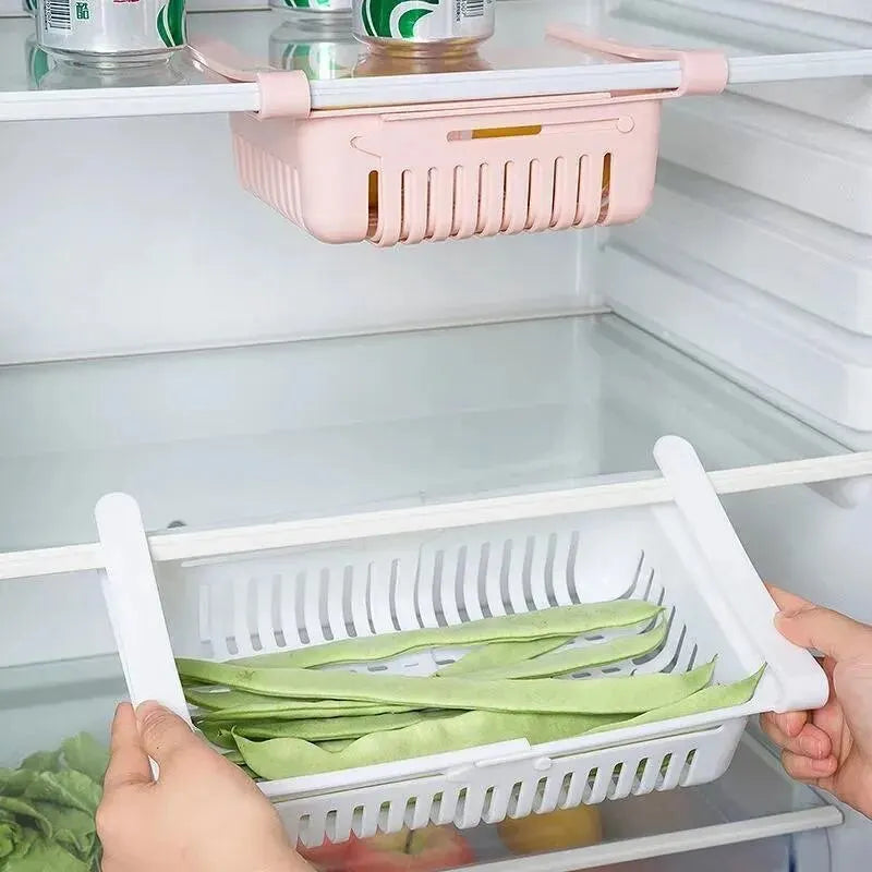 1Pc Refrigerator Storage Basket