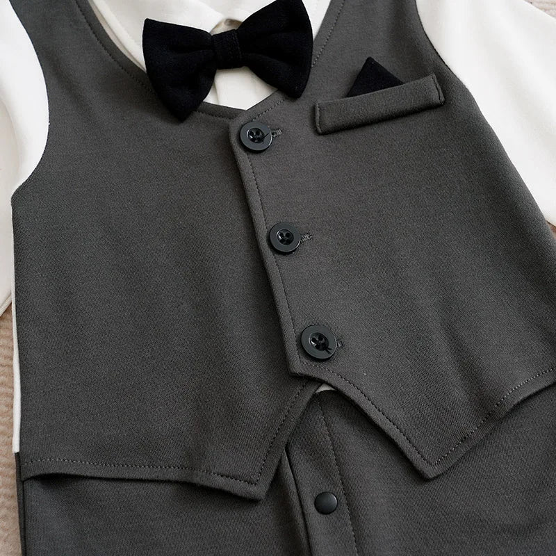 0-18m Newborn Clothing Gentleman Suit