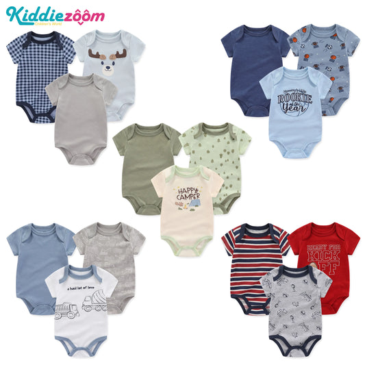 Newborn Baby Boys Clothes 3-piece 0-12 Months