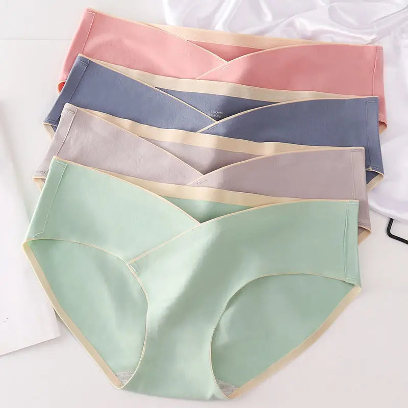 4pcs Cotton Maternity Panties