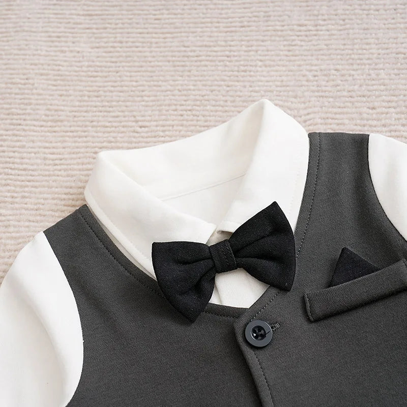 0-18m Newborn Clothing Gentleman Suit