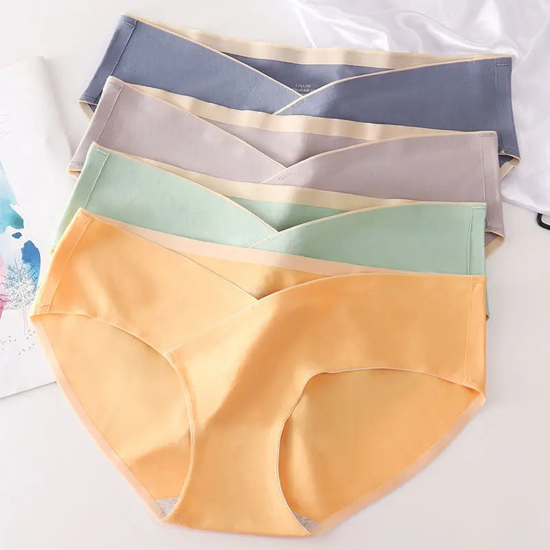 4pcs Cotton Maternity Panties