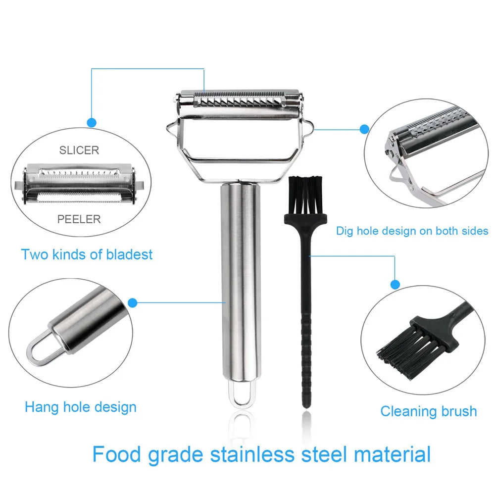 Stainless Steel Fruit Vegetable Multifunction Grater