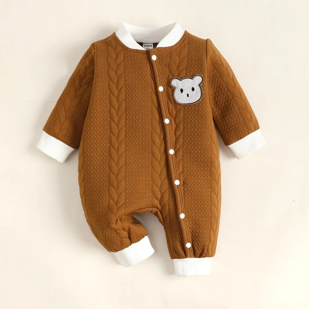 0-6 Months Newborn Baby Jumpsuit Outfit