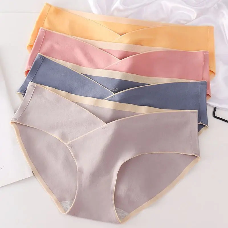 4pcs Cotton Maternity Panties