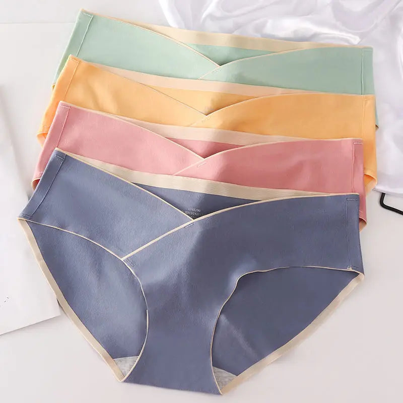 4pcs Cotton Maternity Panties