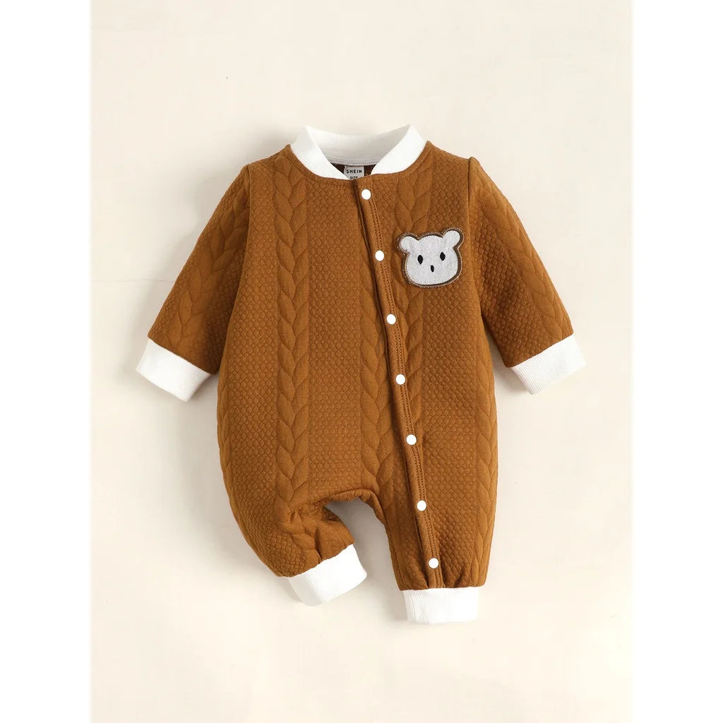 0-6 Months Newborn Baby Jumpsuit Outfit