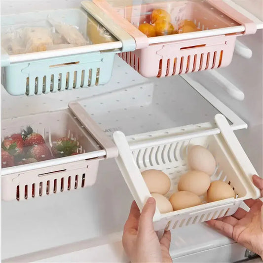 1Pc Refrigerator Storage Basket